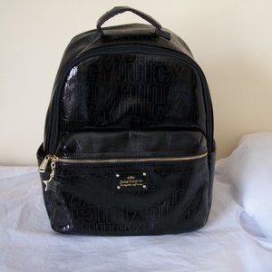 Juicy Couture  Signature Black Backpack